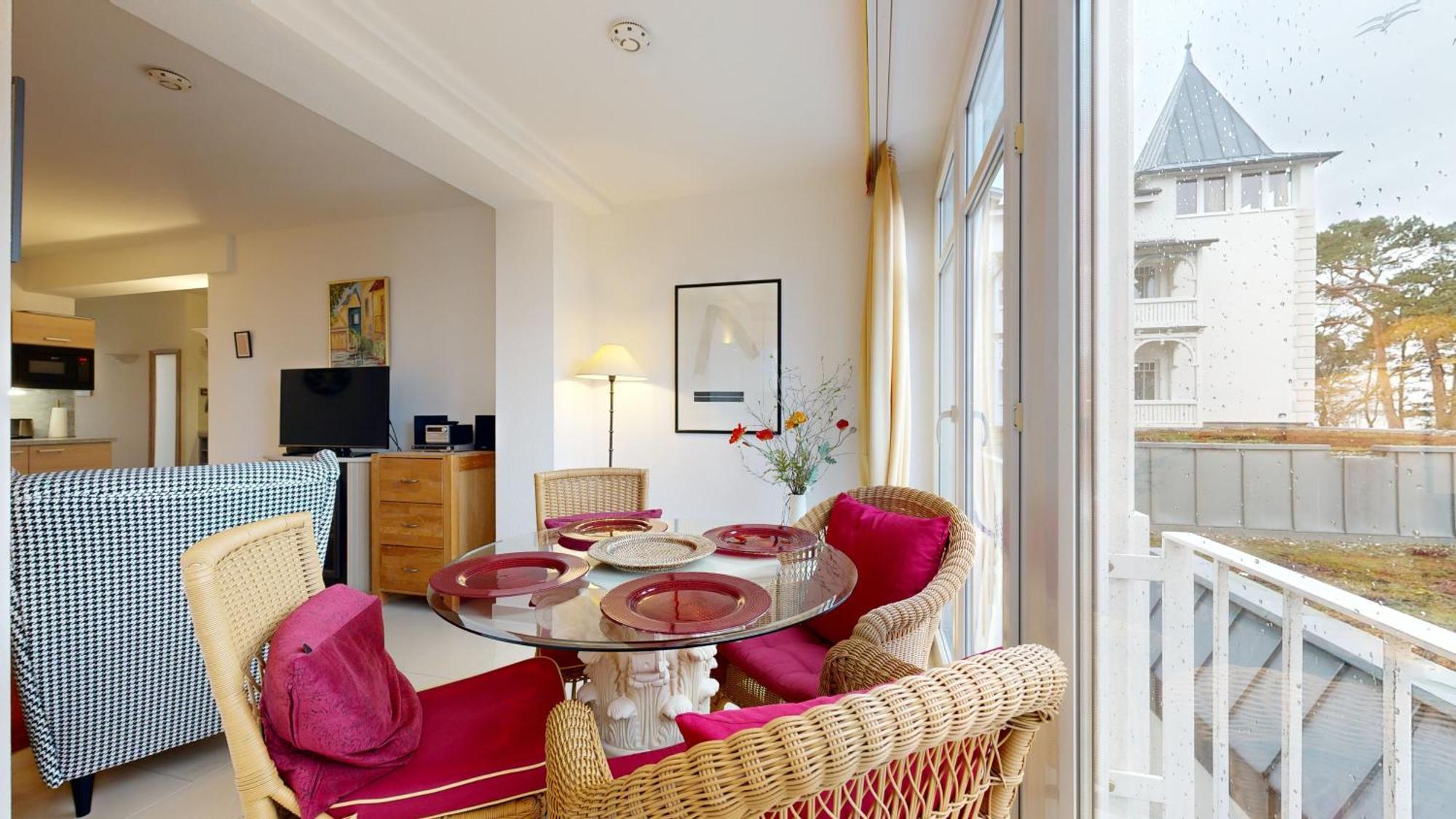 Fewo Direkt Am Strand Mit Suedbalkon, Villa Freia 13, Binz Exteriör bild
