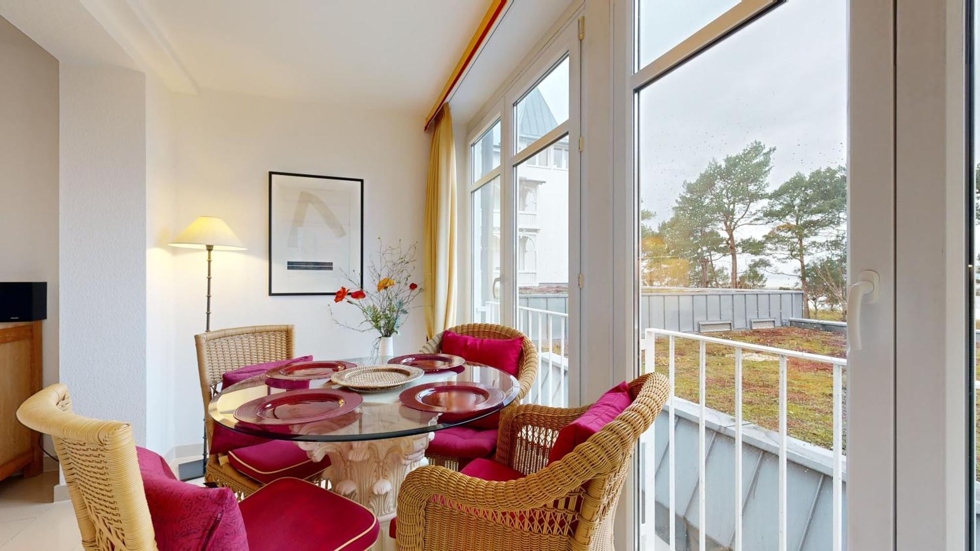 Fewo Direkt Am Strand Mit Suedbalkon, Villa Freia 13, Binz Exteriör bild