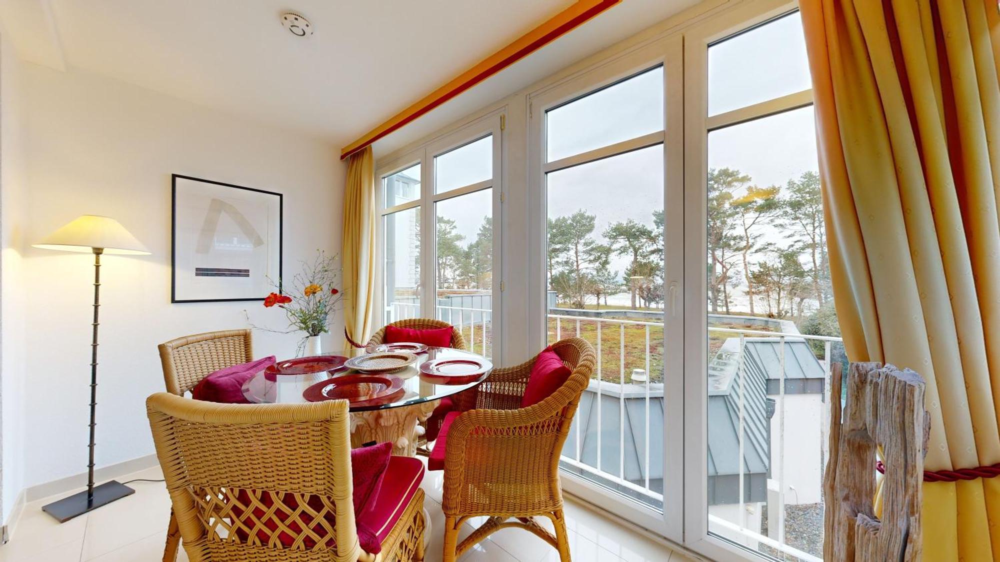 Fewo Direkt Am Strand Mit Suedbalkon, Villa Freia 13, Binz Exteriör bild